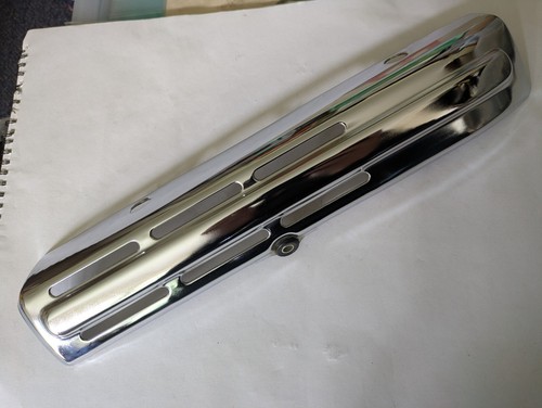 Yamaha chrome exhaust heat - chrome,