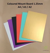 Coloured Mount Backing Board
