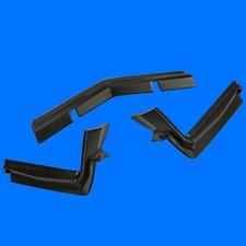 For 1979-1985 Buick Riviera Model Front Plastic Bumper Fillers (Set of 3 Pcs)