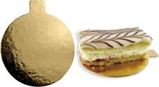 Cake Boards Round Mousse Cardboard Gold Silver Cupcake Cake Base Dessert Display