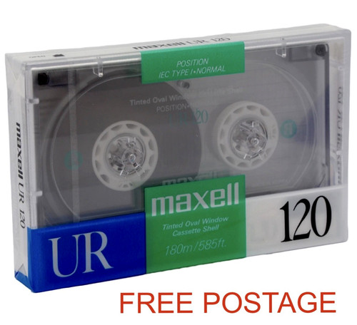 Maxell 120 mins ferric type - maxell,