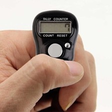 1x Black Digital Finger Hand
