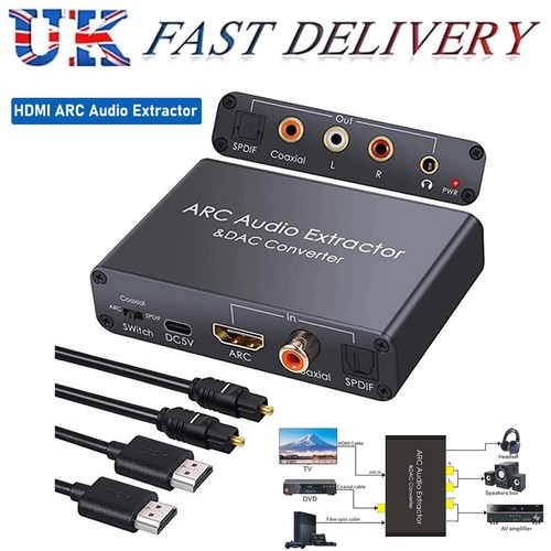 Hdmi arc audio - hdmi, extractor