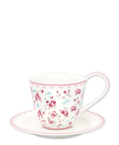 Teacup and saucer - , by