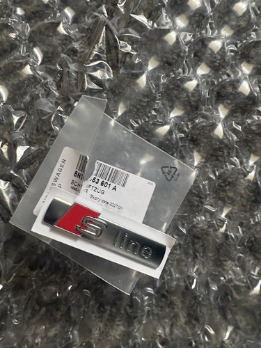 Audi line badge - s,