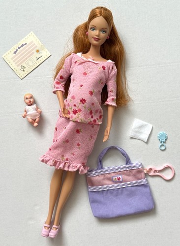 Barbie happy family pregnant - barbie,