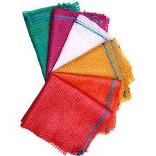 100 NET WOVEN SACKS MESH BAGS