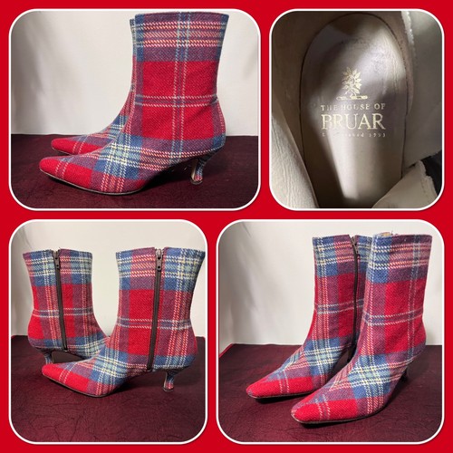 House bruar red blue tartan - of,