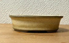 Vintage Japanese Bonsai Pot Oval Houtoku Signed