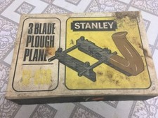 Vintage Stanley 3 Blade Plough