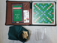 Vintage Scrabble Deluxe Travel