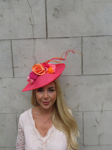 Large coral pink - pink, orange
