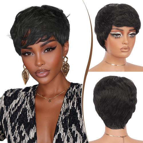 Pixie cut wig - wig, hair