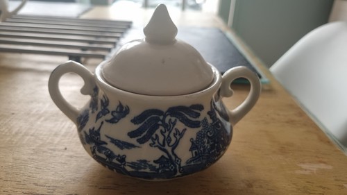 Vintage old willow english - old,