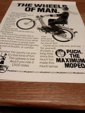 1977 PUCH The Maximum Moped Magazine Ad
