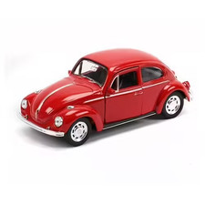 Volkswagen Beetle Toy Car 1:38 Scale Diecast Red GENUINE MERCHANDISE 111087511