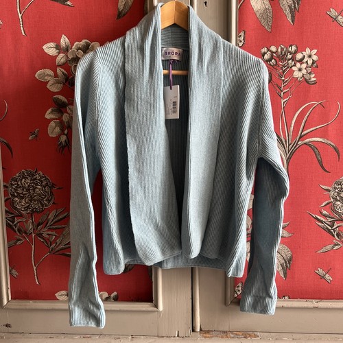 Brora cashmere ribbed cardigan - brora,