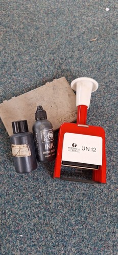 Vintage red rexel unit 12 - vintage,