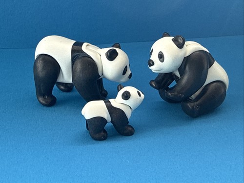 Playmobil panda bear family - panda,