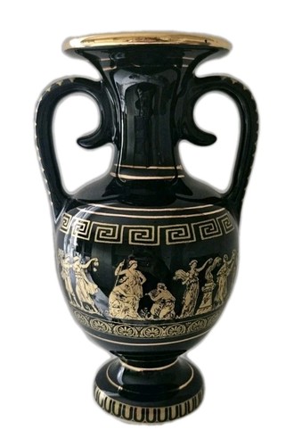 Greek vase urn - urn, 24k