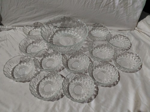 Vintage decrotive cut glass - cut,