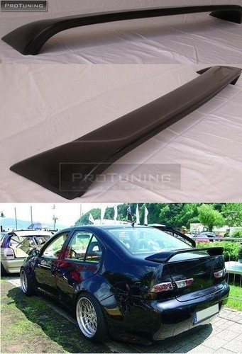 Rear boot spoiler black - in,