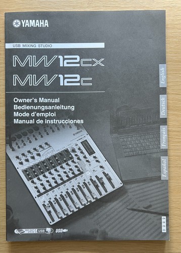 Yamaha mw12cx audio mixer - yamaha,