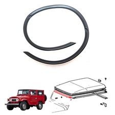 Fit Toyota Land Cruiser BJ42 BJ44 BJ45 FJ40 45 HJ45 Front Roof Weatherstrip Seal