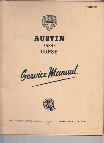 1958 austin gipsy - 4x4, petrol