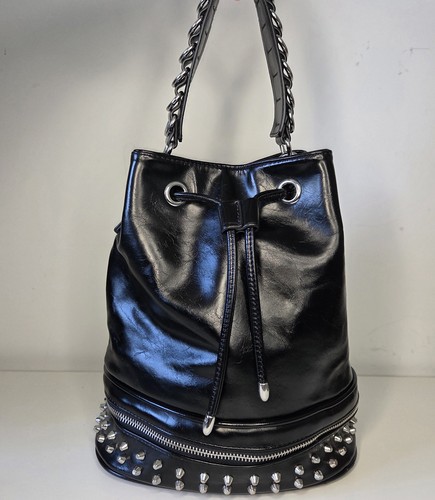 Zara woman black studded - zara,