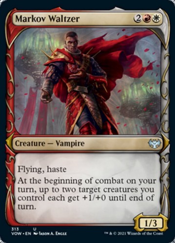 Mtg markov waltzer showcase - mtg, (showcase