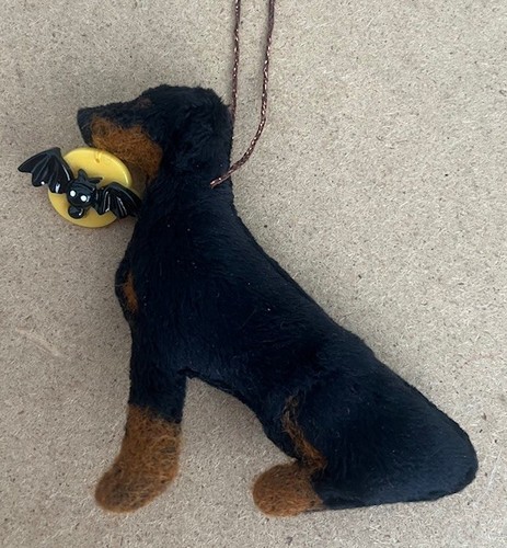Doberman for halloween with - for,