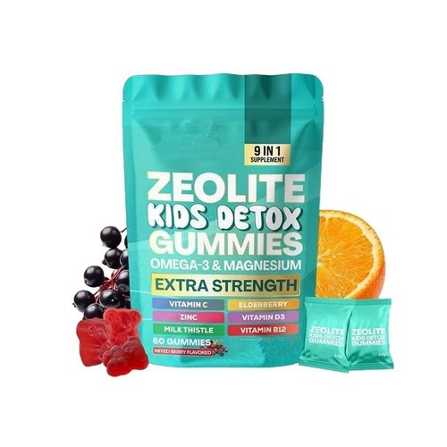 Kids zeolite detox gummies - kids,