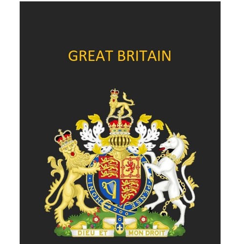 Great britain stamp album - album, vol