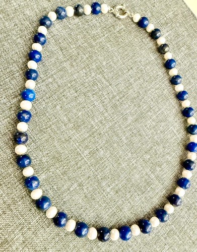 Vintage lapis lazuli pearl - vintage, &