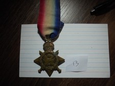 WW1 14 Star Medal  - Pte -  Scots Guards. (W.I.A.)  (MAD/25)