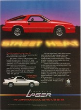 Chrysler Laser 1986 Print Ad
