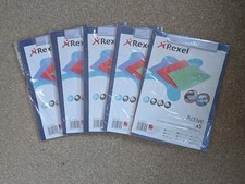 25 Rexel A4 Active Plastic Tab