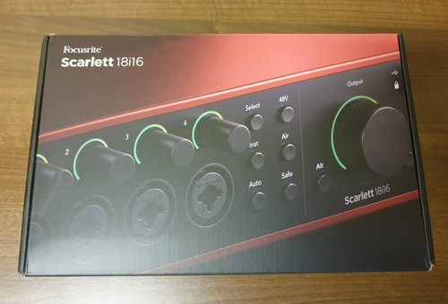 Focusrite scarlett 18i16 4th - scarlett,