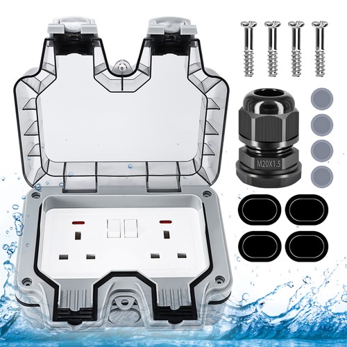 Ip66 weatherproof single - weatherproof,