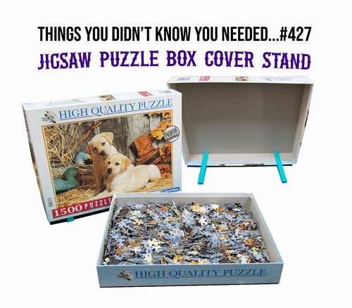 Jigsaw puzzle box lid cover - puzzle,
