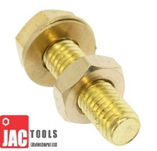 HEX HEAD BRASS BOLTS FULLY