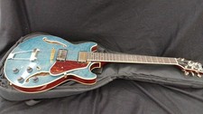 IBANEZ AMH90QM-TBL Full Hollow