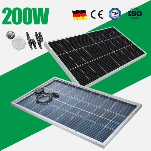 Bifacial 12v 200w 195w - bifacial,