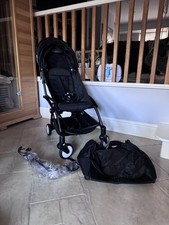 Babyzen YOYO² Stroller - Black with travel backpack and rain cover