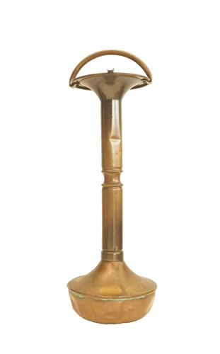 Machine age copper brass floor - machine,