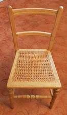 Beech Cane Seated Chair