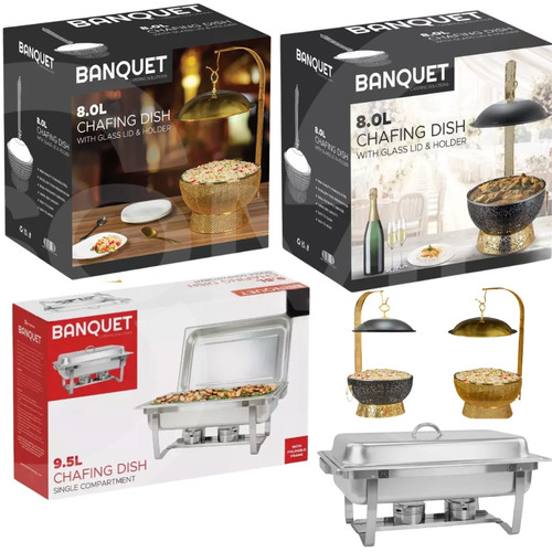 Chafing dish buffet - 9.5l, set
