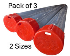 3 Pack Of Daiwa Plastic Pole /