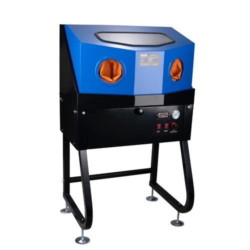 Enclosed parts washer with - enclosed,